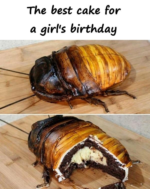 The best cake for a girl's birthday