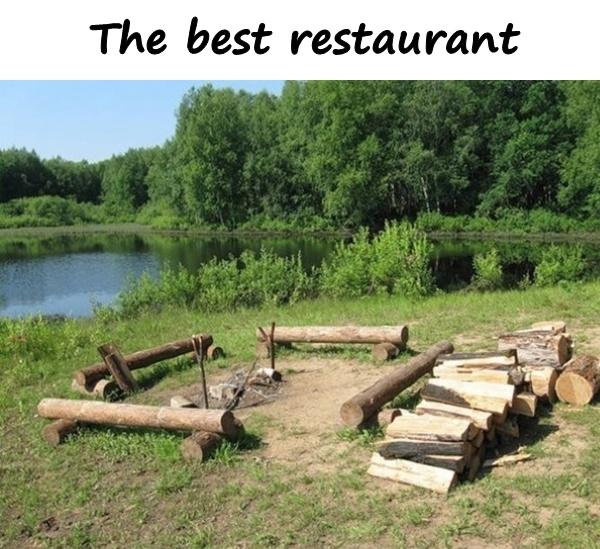 The best restaurant