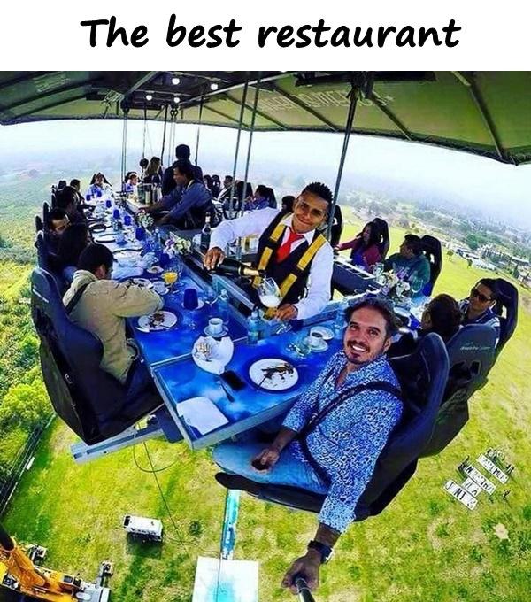 The best restaurant