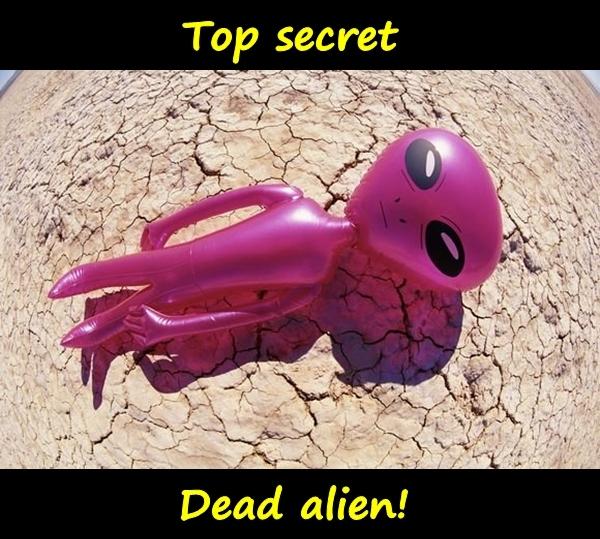 Top secret - Dead alien