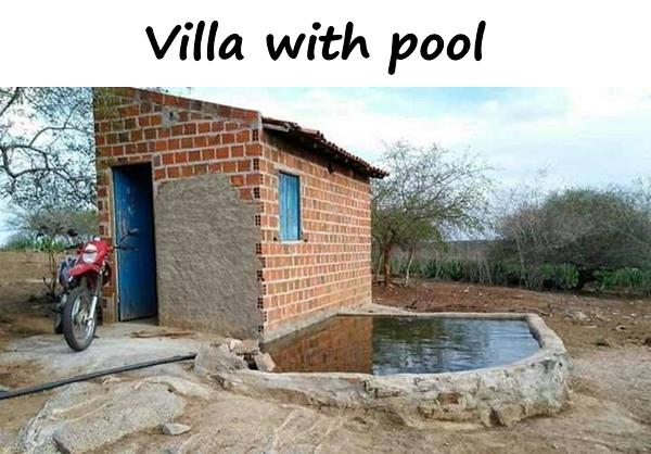 Villa with pool