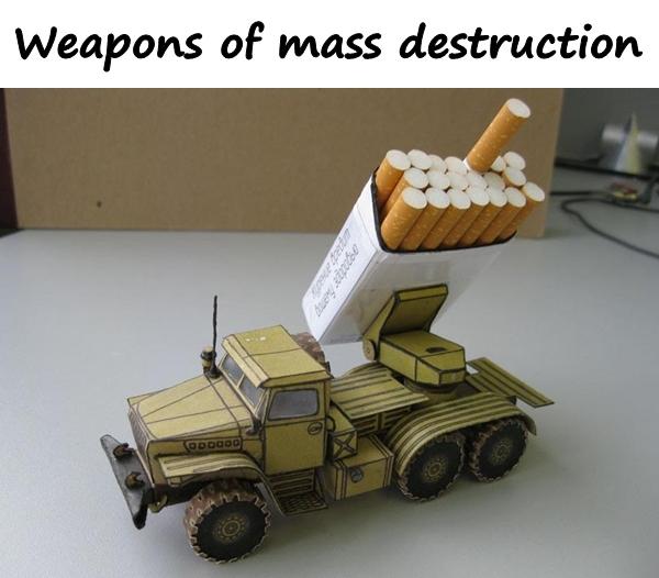 Weapons of mass destruction