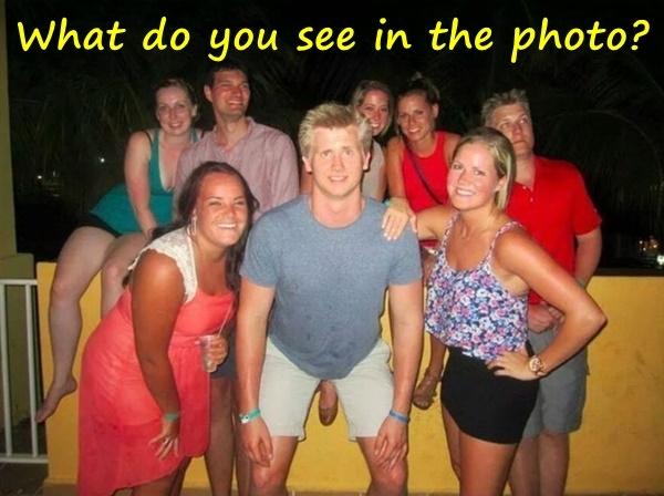 What do you see in the photo