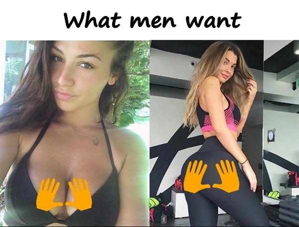 What men want