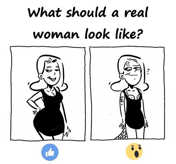 What should a real woman look like