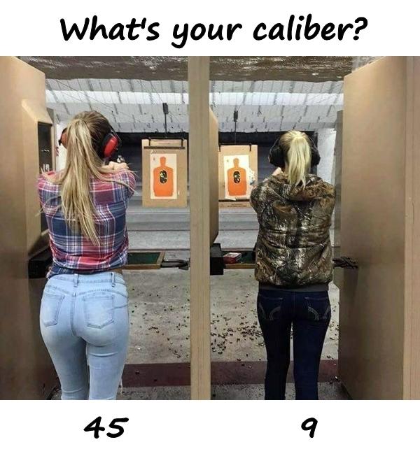 What's your caliber