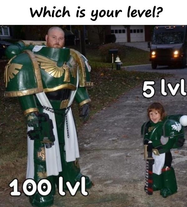 Which is your level