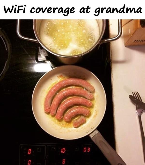 WiFi coverage at grandma