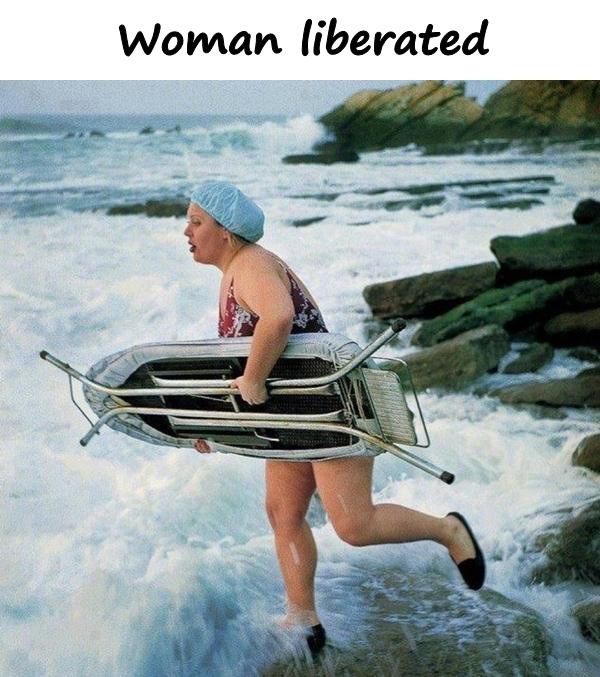 Woman liberated