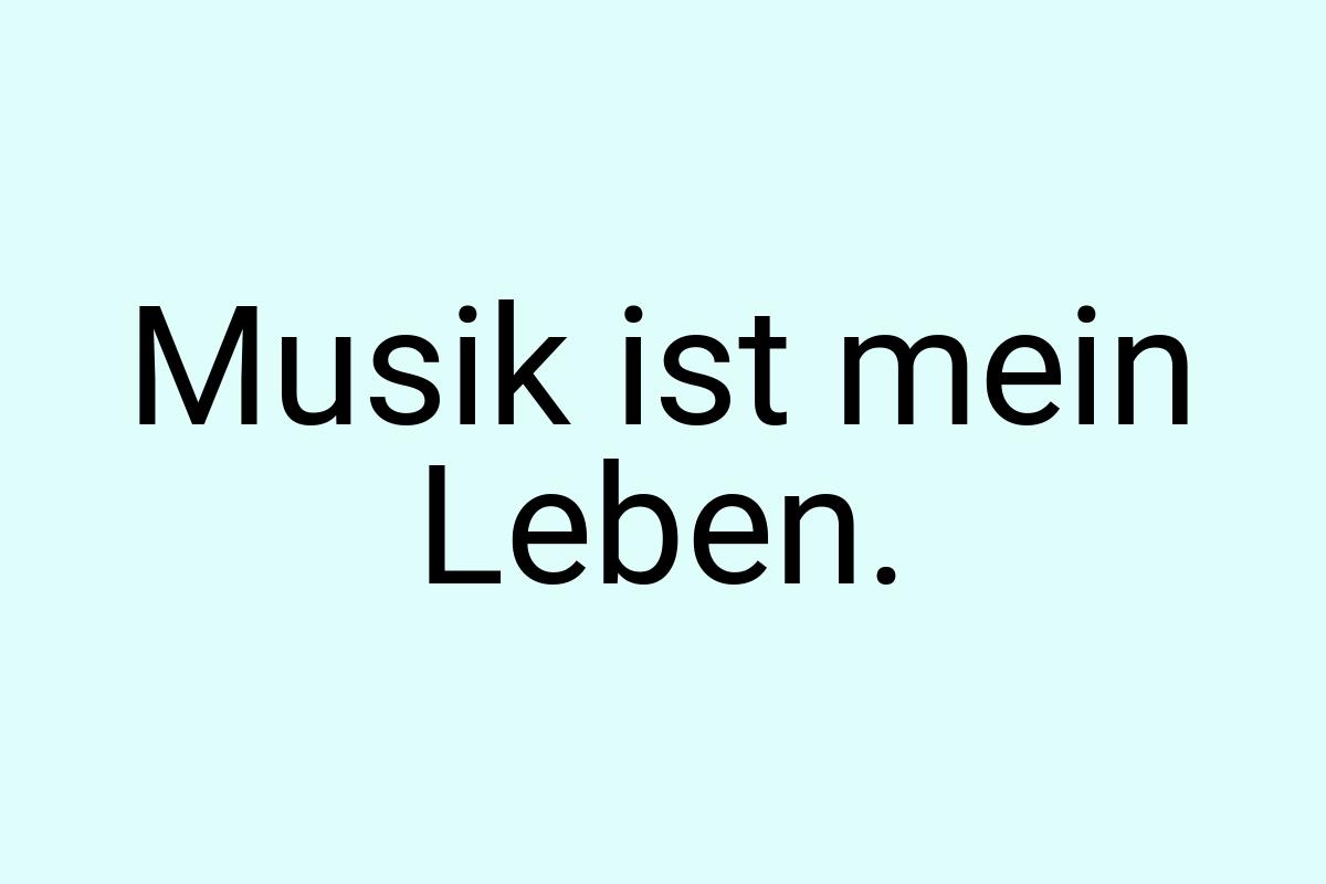 Musik ist mein Leben