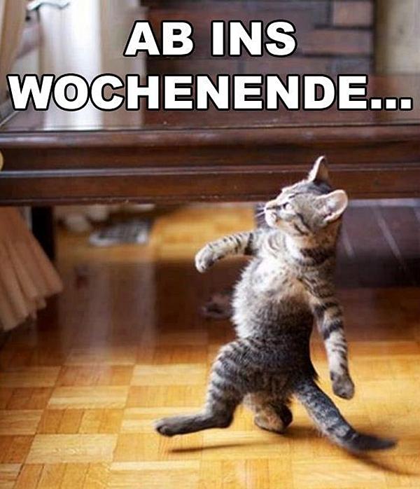 Ab ins Wochenende