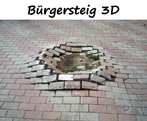 Bürgersteig 3D