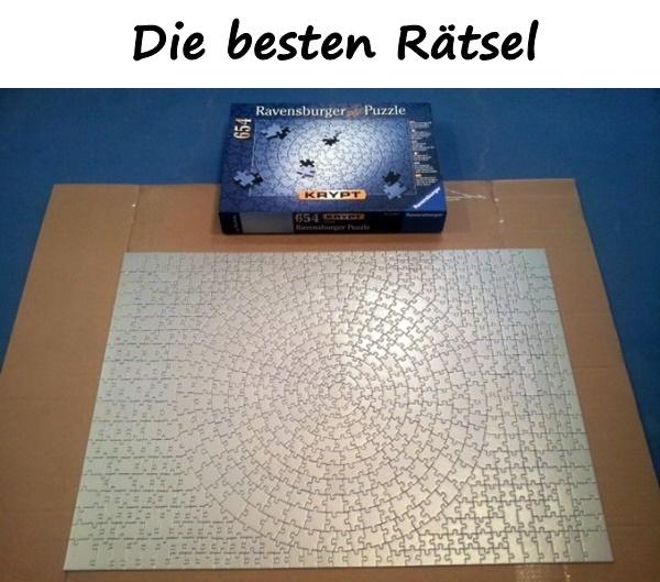 Die besten Rätsel