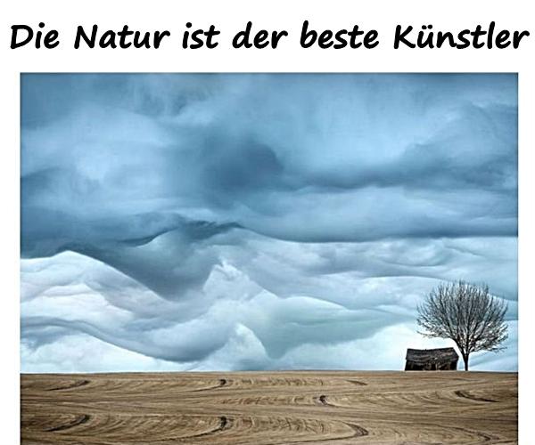 Die Natur ist der beste Künstler