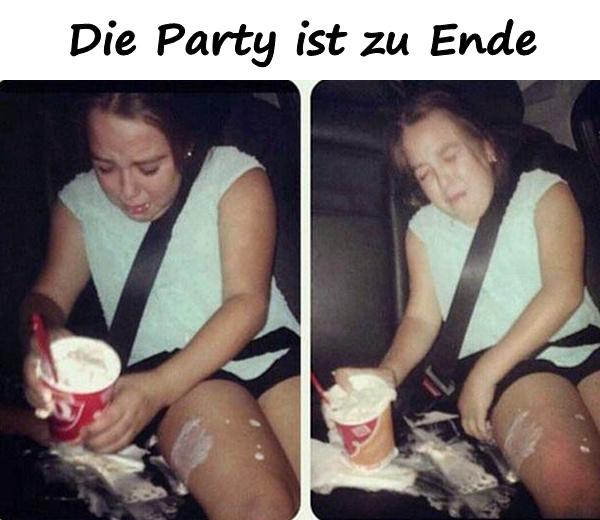 Die Party ist zu Ende