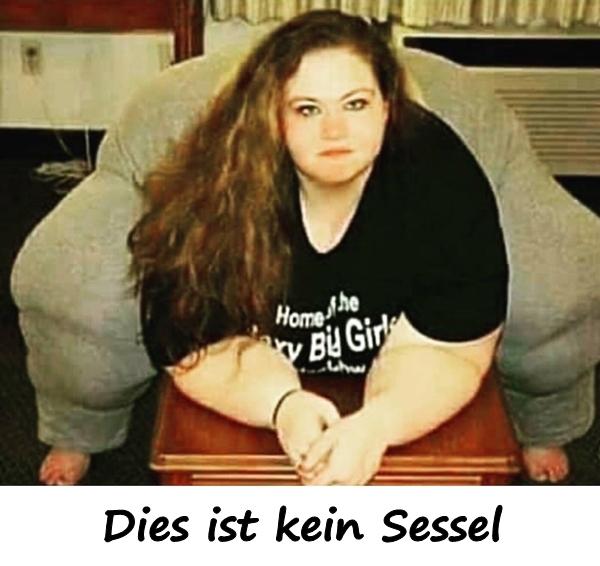 Dies ist kein Sessel