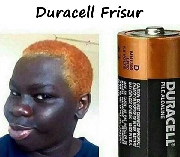 Duracell Frisur