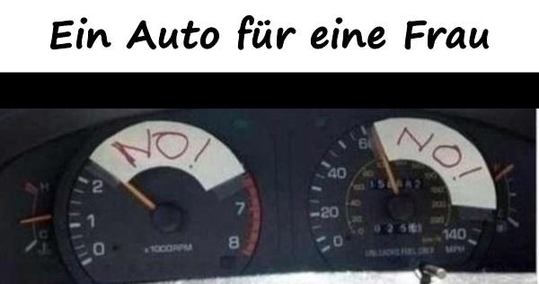 Ein Auto für eine Frau