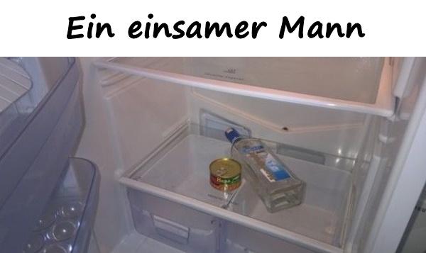 Ein einsamer Mann