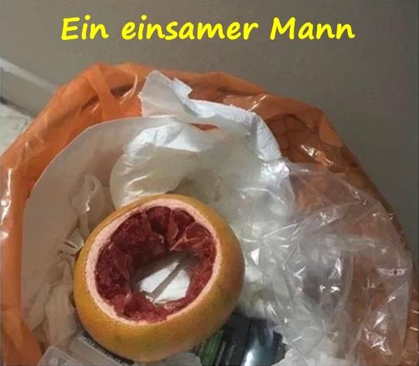 Ein einsamer Mann