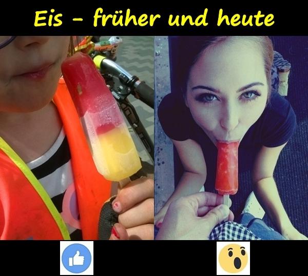 Eis - früher und heute