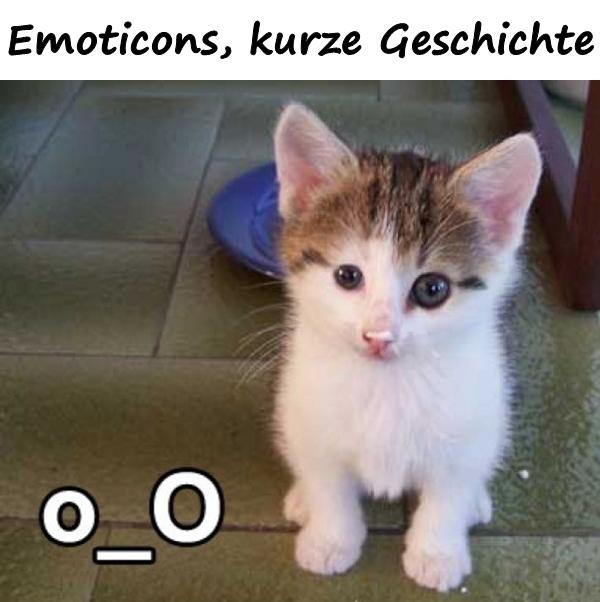 Emoticons, eine kurze Geschichte