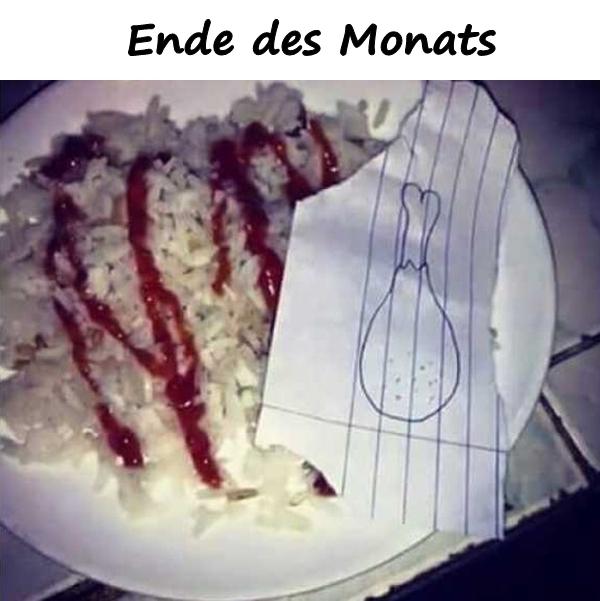 Ende des Monats