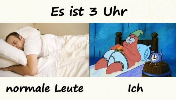 Es ist 3 Uhr