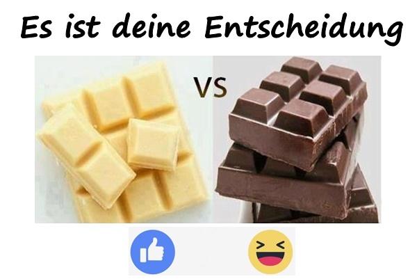 Es ist deine Entscheidung