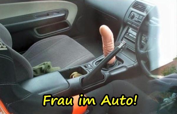 Frau im Auto