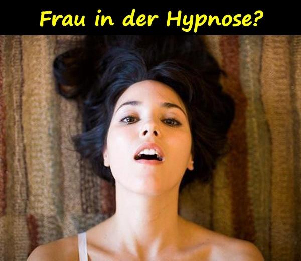 Frau in der Hypnose