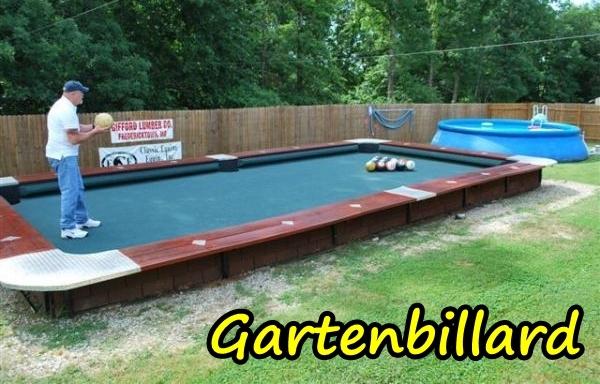 Gartenbillard