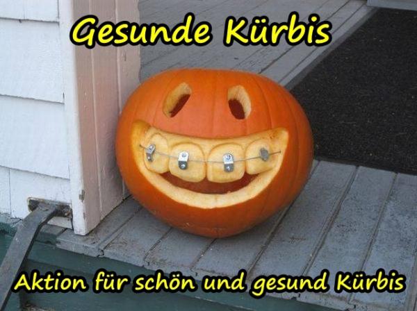 Gesunde Kürbis. Aktion für schön und gesund Kürbis