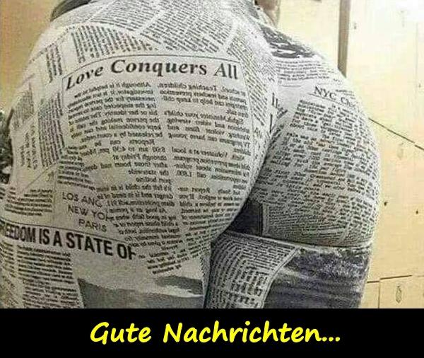 Gute Nachrichten