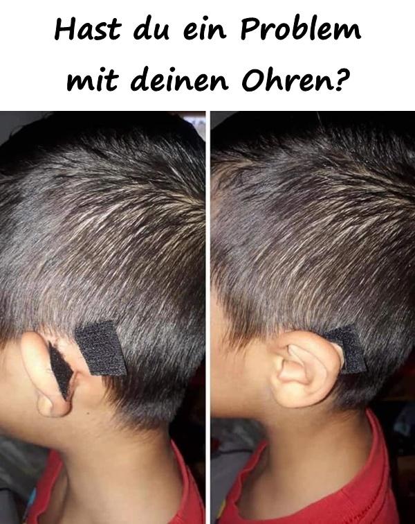 Hast du ein Problem mit deinen Ohren