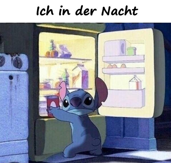 Ich in der Nacht