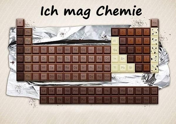 Ich mag Chemie