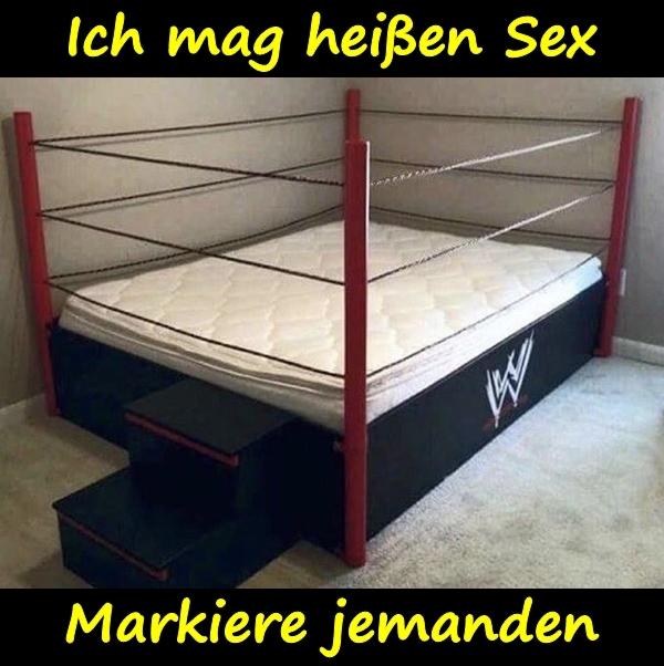 Ich mag heißen Sex. Markiere jemanden