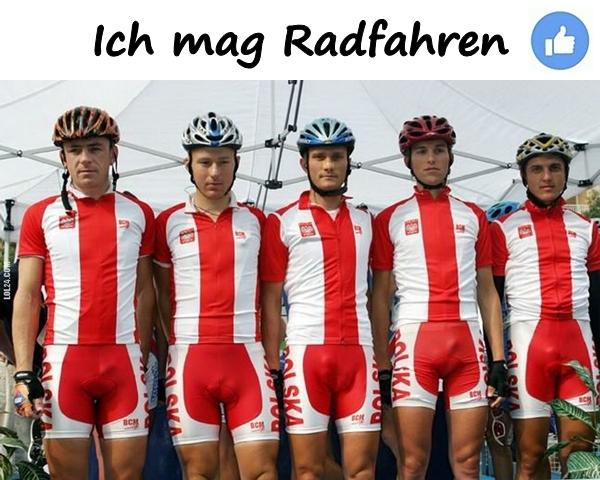 Ich mag Radfahren