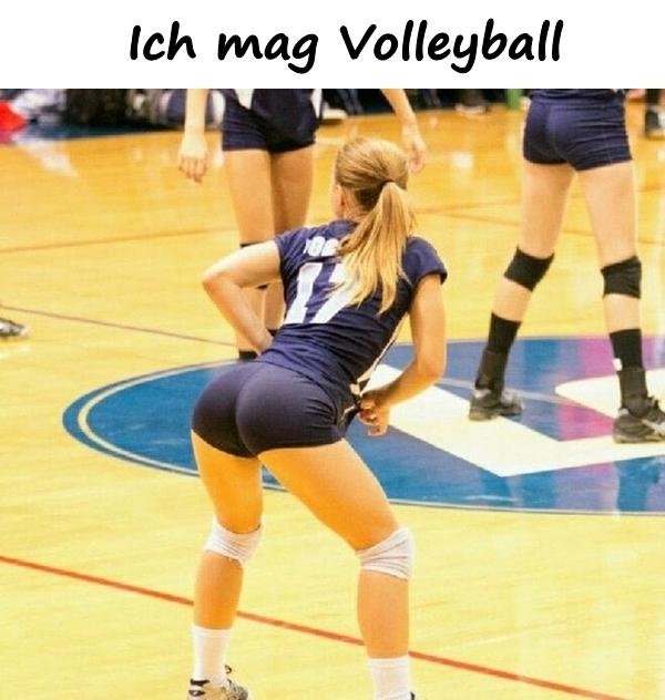 Ich mag Volleyball