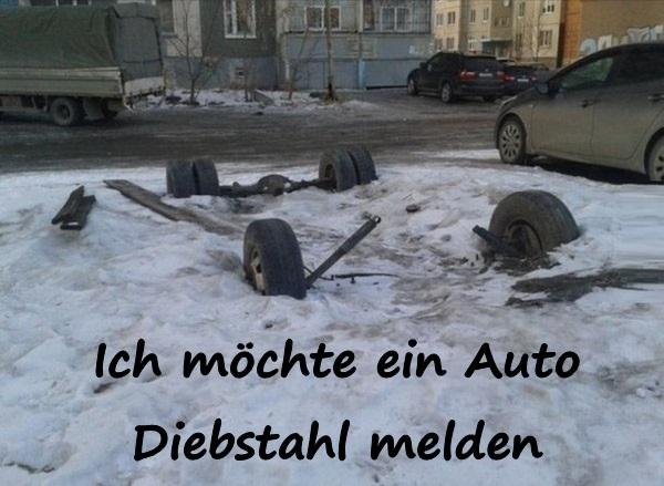 Ich möchte ein Auto Diebstahl melden