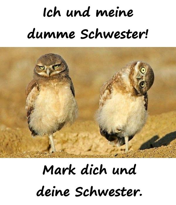 Ich und meine dumme Schwester! Mark dich und deine