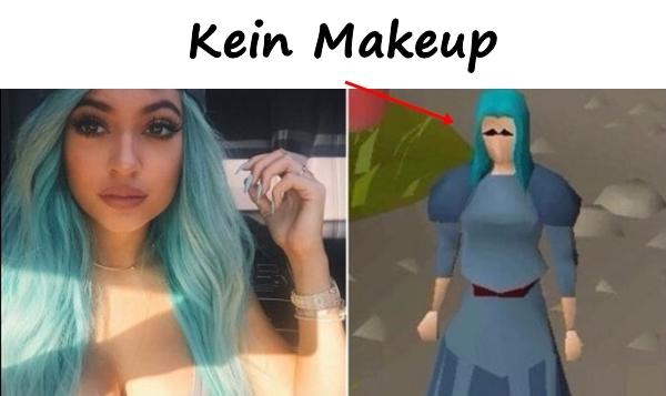 Kein Makeup