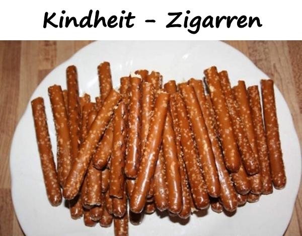 Kindheit - Zigarren