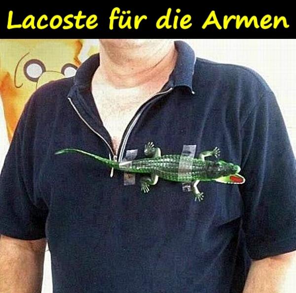 Lacoste für die Armen