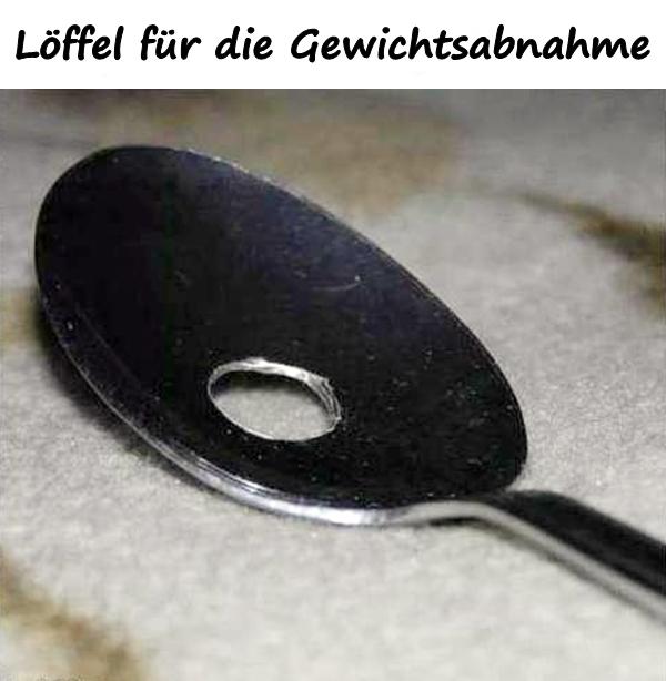 Löffel für die Gewichtsabnahme