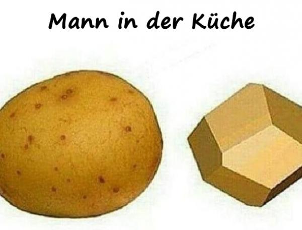 Mann in der Küche