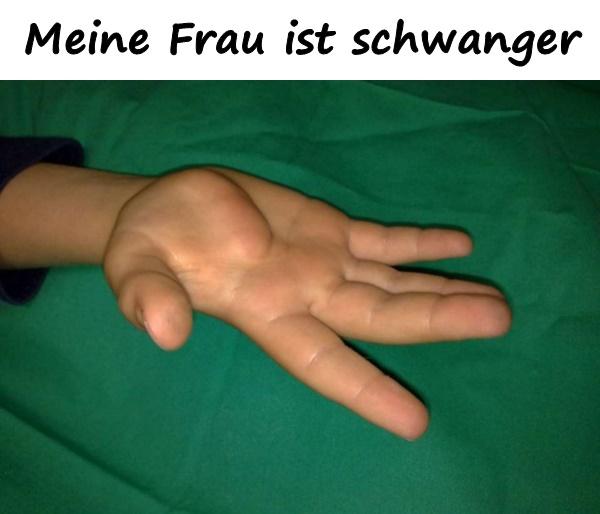 Meine Frau ist schwanger