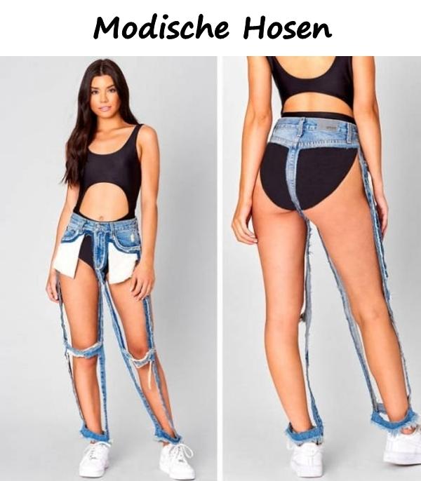 Modische Hosen