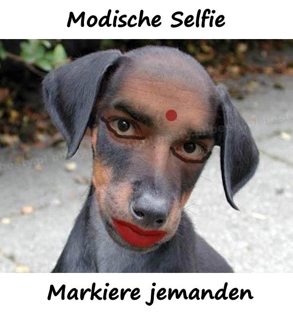 Modische Selbstliebe. Markiere jemanden